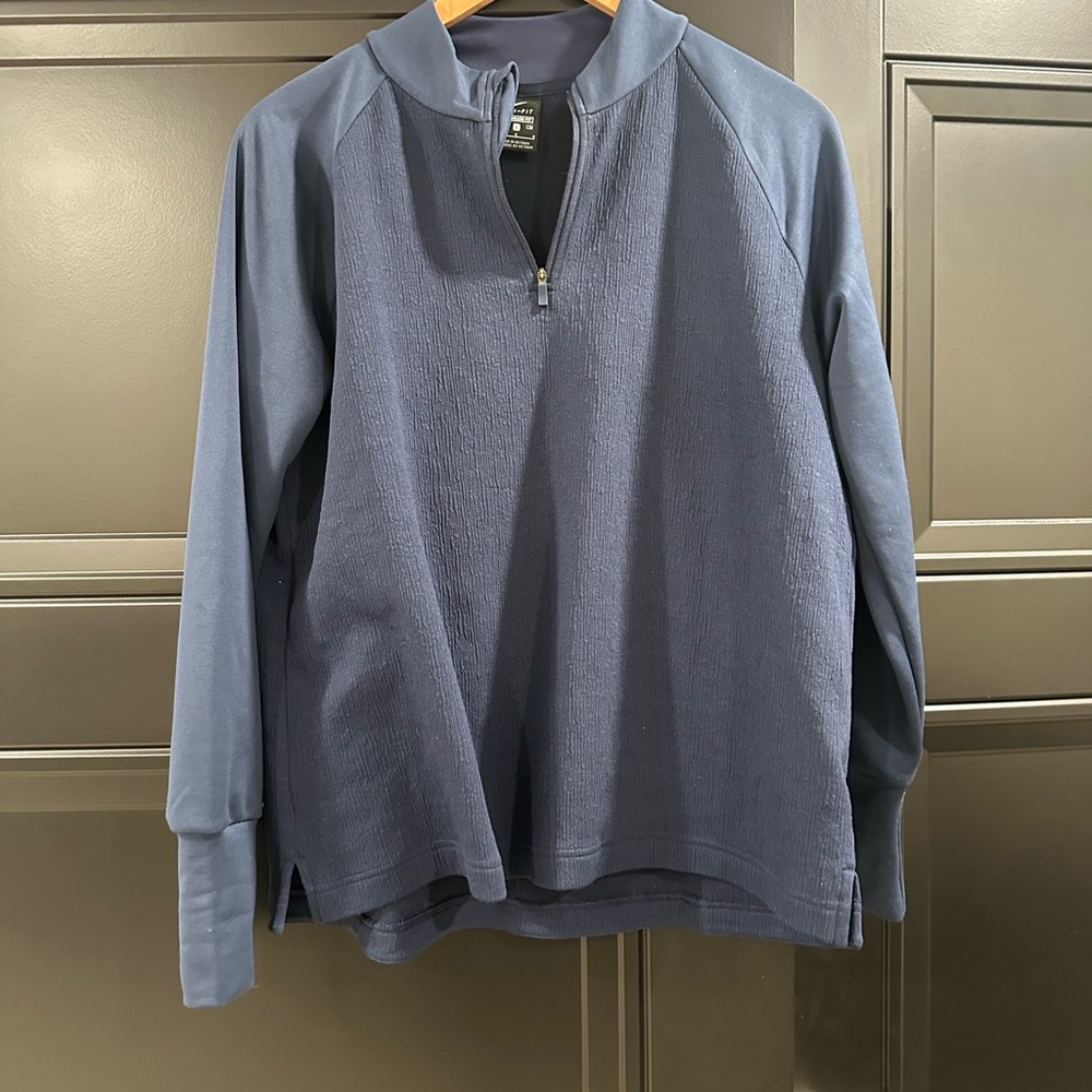 Nike Navy Blue Women's Half-Zip Pullover